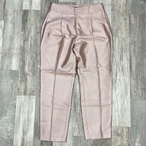 ZARA rose gold pants